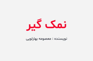 دانلود رمان نمک گیر